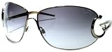 Roberto Cavalli - ROBERTO CAVALLI MARSIA 154S Sunglasses Sun Glasses BLUEISHGRAYGRADIENT Lens GUNMETAL Frame