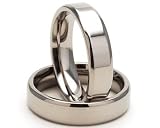 New 5mm Comfort Fit, Custom Titanium Ring, Free Sizing Band 4-17