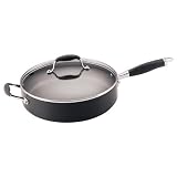 Anolon Advanced Hard Anodized Nonstick 12-Inch, 5-Quart Covered Saute Pan
