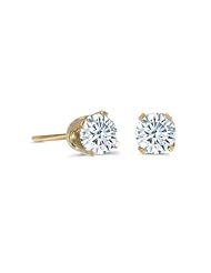 Birthstone Company 14k Yellow Gold 0.40 Ct Diamond Stud Earrings