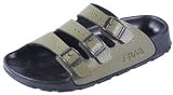 Produkt-Bild: Birkis Sandalen ''Cuba'' aus Birko-Flor in pebble grain stone mit normalem Fussbett