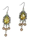 Citrine Teardrop Earrings