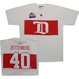 Detroit Red Wings Winter Classic White Zetterburg #40 Player Tee