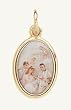 Gold Plated Religious Medal - Baptism