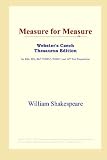 Measure for Measure (Webster's Czech Thesaurus Edition)