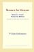 Measure for Measure (Webster's Czech Thesaurus Edition)