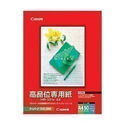 Cover image : CANON カラーBJ用 高品位専用紙 HR-101SA4