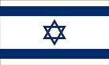 America's Flag Company FF3X5NISR1 3-Foot by 5-Foot Nylon Israel Flag