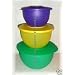Tupperware Impressions Classic Bowl Set of 3