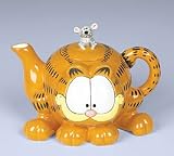 GARFIELD mouse cat Ceramic TEAPOT kettle figural