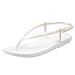 HAVAIANAS WOMEN'S FIT SLING BACK THONG FLIP FLOP FLATS WHITE SIZE 6/7