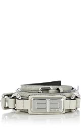 Croc Suede Belt