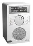 Revo Pico+ DAB Digital/FM Radio with PAUSE, REWIND and RECORD Functions and SD Card Slot (White)