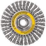4 Stringer Bead Wire Wheel Carbon Steel 5/8-11 (115-DW4926)