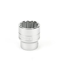 Powerbuilt 943243 3/4-Inch Drive 12 Point 40mm Socket
