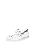 Soho Slip-On (Blanco / Plateado)