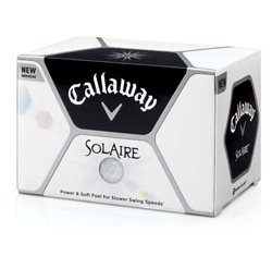 Callaway Lady Solaire 12-Ball Golf Ball (White)