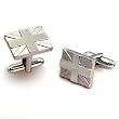 Rhodium Brass Cufflink