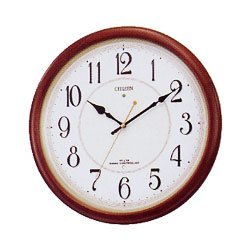 CITIZEN (シチズン) 掛け時計 ネムリーナラモード 電波時計 8MY402-006 