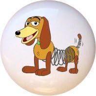 Ceramic Knob - Slinky Dog - Toy Story