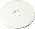 3M White Super Polish Pad 4100, Floor Pad, Machine Use (Case of 5)