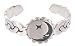 Celtic Night Sleeping Moon Man Pewter Bracelet