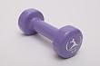 Vinyl Dumbbell 4 LB, Purple, Single Vinyl Dumbbell 4 LB, Purple, Single