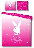Click for more about Playboy Dreaming Bunny Double Duvet Cover + Valance Sheet - .