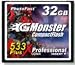 G-monster 533X Plus 32GB Compact Flash CF card