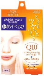 Kose Clearturn White Coenzyme Q10 Paper Facial Mask