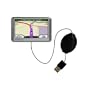 Retractable USB Cable for the Garmin Nuvi 200 200W- with Power Hot Sync and Charge capabilities - uses Gomadic TipExchange Technology