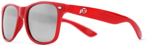 Society43 NCAA Throwbacks - Utah Utes Red Sunglasses