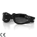 Bobster Eyewear CROSSFIRE FOLDING GOG,BLK/SMK Goggles Crossfire BLK SMOKE LENS - BCR001