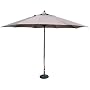 TropiShade 11-Foot Wood Taupe Poly Market Umbrella