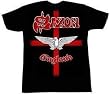 SAXON - England - Black T-shirt