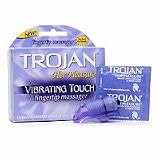 Trojan Her Pleasure Vibrating Touch Fingertip Massager