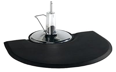 Ultra Comfort 4' x 3' 1" Thick Anti Fatigue Barber Salon Floor Mat