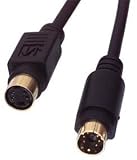 Electronics : Crystal Signal - SVHS Plug to SVHS Socket Gold 10m