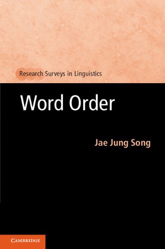 Word Order (Research Surveys in Linguistics)
