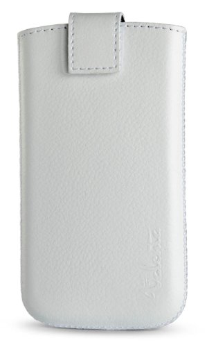 Valenta Pocket Porto 01 Handytasche f&uuml;r Apple iPhone 3G/Samsung 360 H1 wei&szlig; Preisvergleich