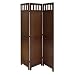 Winsome Wood 94370 Craft Screen Room Divider, Antique Walnut