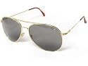 American Optical AO Flight Gear General Aviator Sunglasses 58 mm Gold Wire Spatula True Color 30506