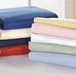 Toddler Poly/Cotton Sheet Set - Color Red