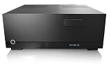 Omaura TF11 HTPC Media Center Desktop Case w/ OLED Remote IR-Blaster Black