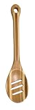 Lipper International Bamboo 2-Tone Slotted Spoon