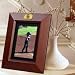Colorado Rockies 5 x 7 Vertical Brown Picture Frame