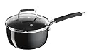Tefal Jamie Oliver Hard Enamel Saucepan with Lid, 16 cm