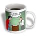 Rich Diesslins Funny Out to Lunch Cartoons - Regular 8 Hotel vs. Super 8 Hotel - Mugs