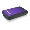 Transcend StoreJet H3P 1TB externe Festplatte (6,4 cm (2,5 Zoll), 5400rpm, 8 MB Cache, USB 3.0) grau-violett
