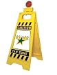 Dallas Stars 29 inch Caution Blinking Fan Zone Floor Stand NHL Hockey